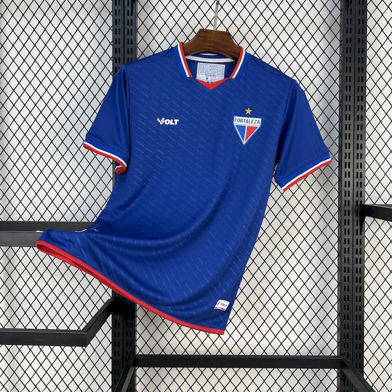 Camisa Fortaleza I Oficial 2025/2026 "Tradição" Masculina Volt Sport | Listrada Tricolor. Versão Torcedor Pro
