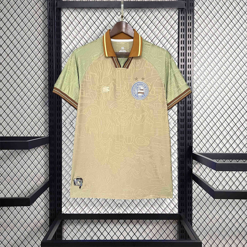 Camisa Bahia 2025/2026 Esquadrão - Edição Cultural!. Versão Torcedor Pro Masculina