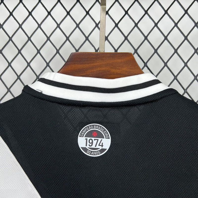 Camisa Vasco da Gama Home 2025/2026 Oficial Kappa | Cruz de Malta Versão Torcedor Pro.