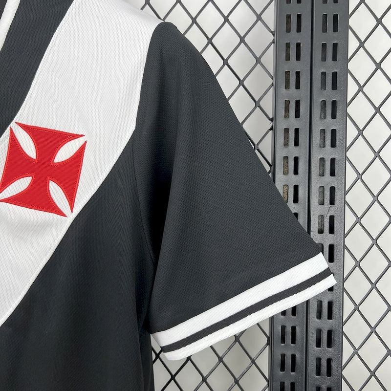 Camisa Vasco da Gama Home 2025/2026 Oficial Kappa | Cruz de Malta Versão Torcedor Pro.
