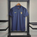 Camisa Nike França I 2022/23 Torcedor Pro Masculina - Azul