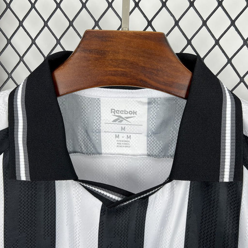 Camisa Botafogo Titular 2025/2026 Home Adidas Original | Gola Polo | Listrada Preto e Branco