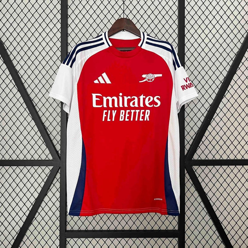 Camisa Home Arsenal 2024/2025 - O Poder do Canhão. Versão Torcedor Pro Masculina