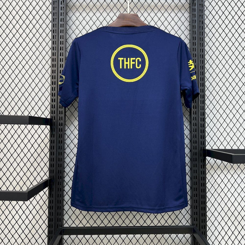 Camisa Pré-Jogo Tottenham Hotspur 2025/2026 - Navy/Neon. Versão Torcedor Pro Masculina