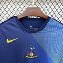Camisa Pré-Jogo Tottenham Hotspur 2025/2026 - Navy/Neon. Versão Torcedor Pro Masculina