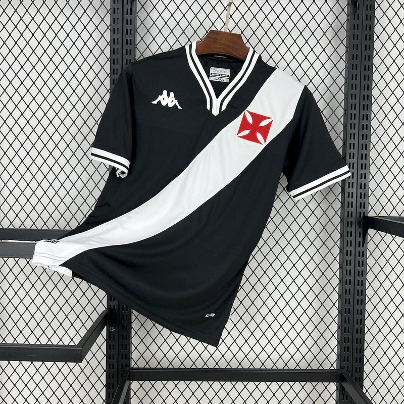 Camisa Vasco da Gama Home 2025/2026 Oficial Kappa | Cruz de Malta Versão Torcedor Pro.