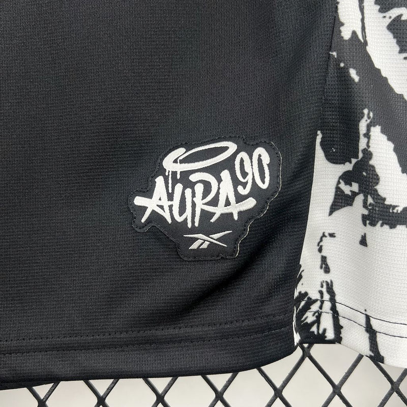 Camisa Botafogo 2025/2026 Pré-Jogo/Especial Preta Reebok | RBK-DRY | Aurora 90