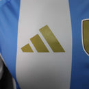 Camisa Oficial Argentina Home  - Campeã Mundial (Adidas) VERSÃO JOGADOR