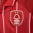 Camisa  Nottingham Forest Home 25/26 Vermelha Adidas | Linhas Verticais