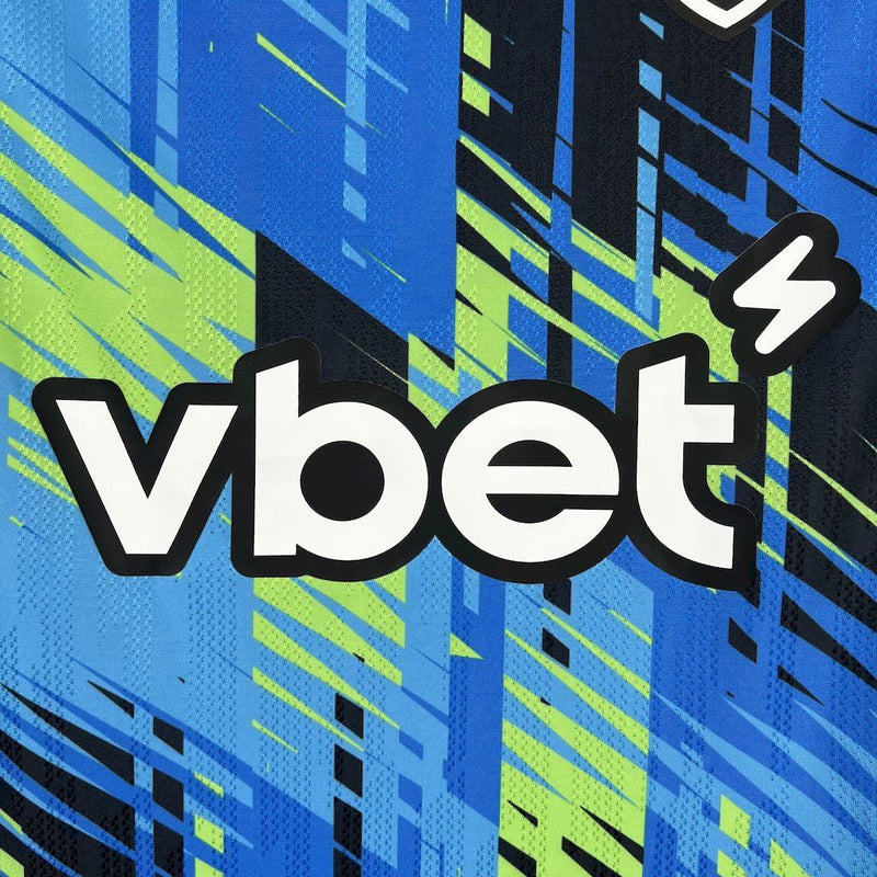 Camisa Botafogo 2025/2026 Quarta Especial Reebok | RBK-DRY | Azul e Verde Limão