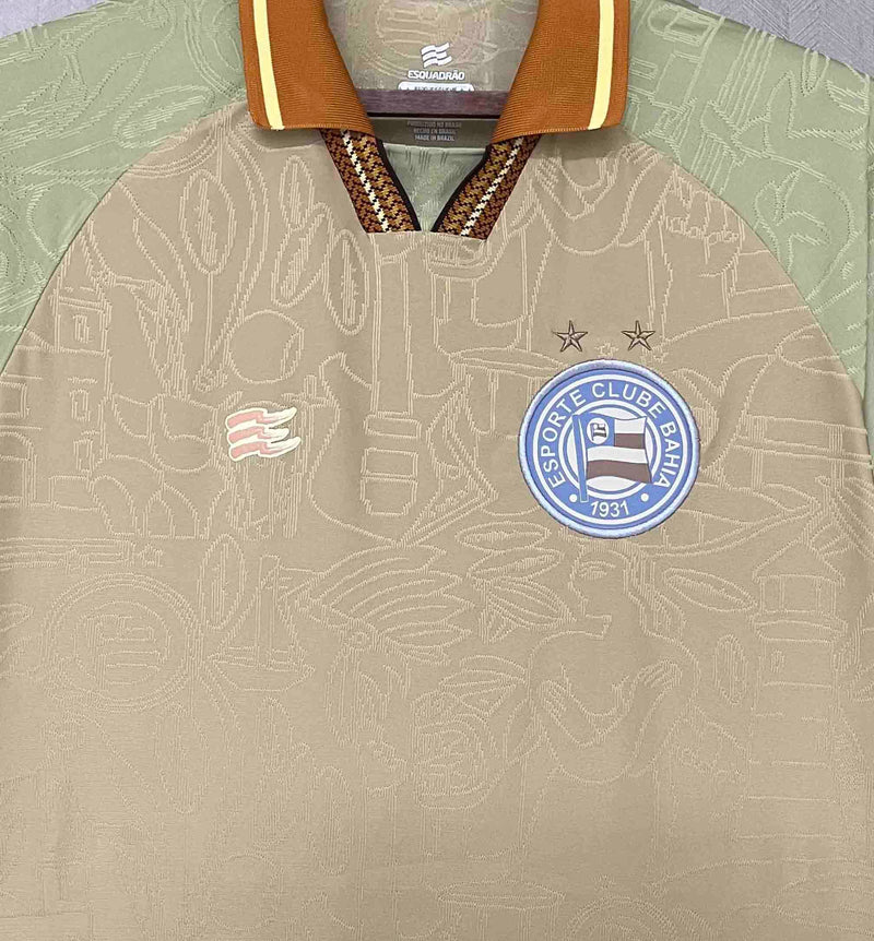 Camisa Bahia 2025/2026 Esquadrão - Edição Cultural!. Versão Torcedor Pro Masculina