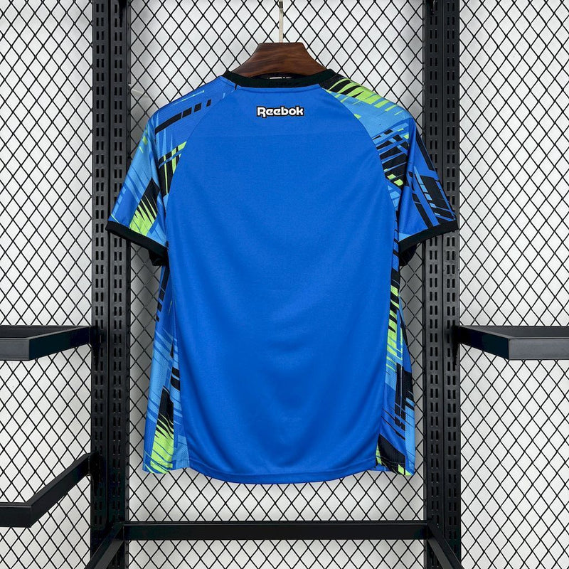 Camisa Botafogo 2025/2026 Quarta Especial Reebok | RBK-DRY | Azul e Verde Limão