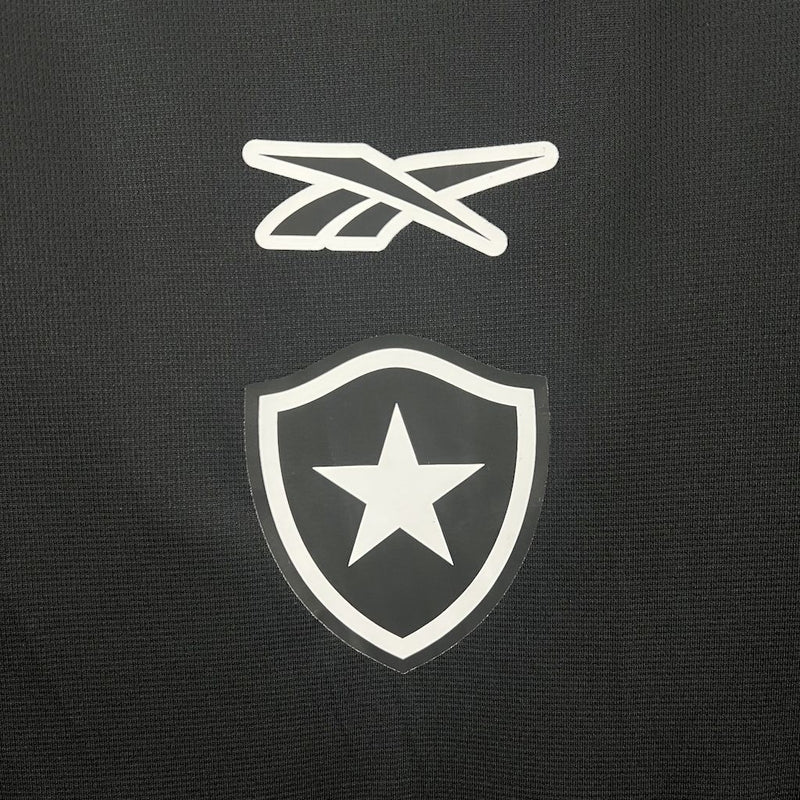 Camisa Botafogo 2025/2026 Pré-Jogo/Especial Preta Reebok | RBK-DRY | Aurora 90
