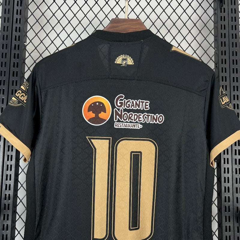 Camisa Vasco da Gama 2025/2026 Goleiro/Especial TRAKTOOR | Edição Preto e Dourado Nº 10 | SE NÃO TENHO, INVENTO