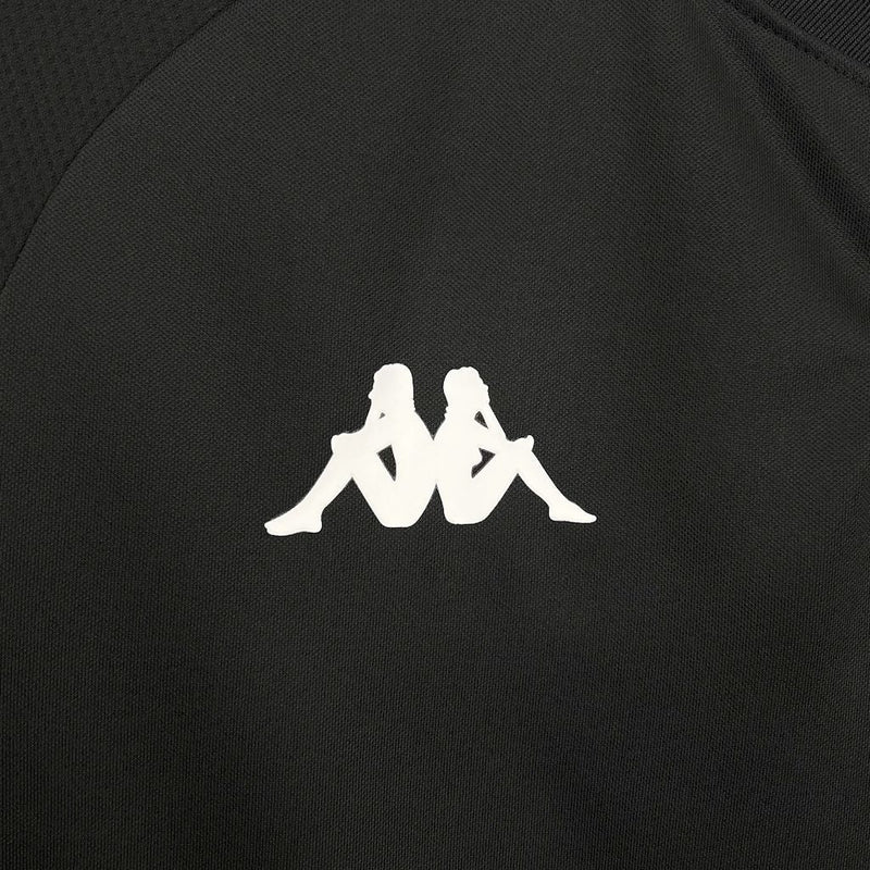 Camisa Botafogo Reserva 2025/2026 Preta Kappa | Tecnologia KOMBAT | Estrela Solitária