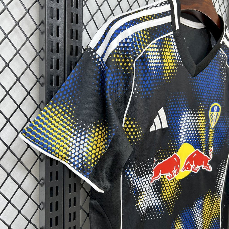 Camisa Leeds United 2025/2026 - Edição Red Bull Versão Torcedor Pro Masculina