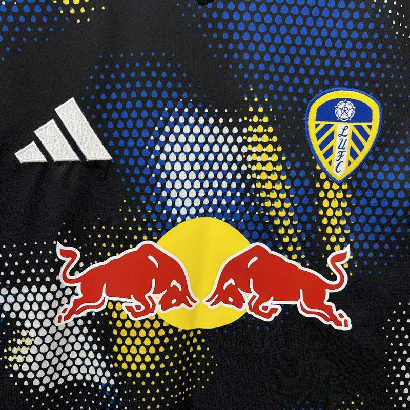 Camisa Leeds United 2025/2026 - Edição Red Bull Versão Torcedor Pro Masculina