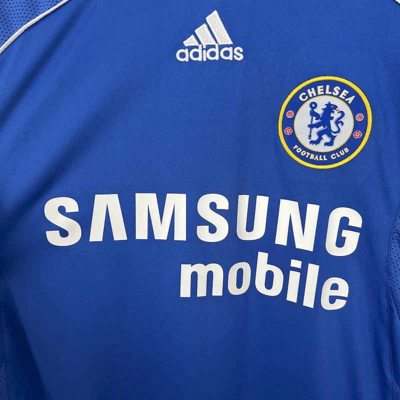 Camisa Retrô Chelsea Home 2006/2007 - A Era Galáctica Azul