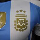 Camisa Oficial Argentina Home  - Campeã Mundial (Adidas) VERSÃO JOGADOR