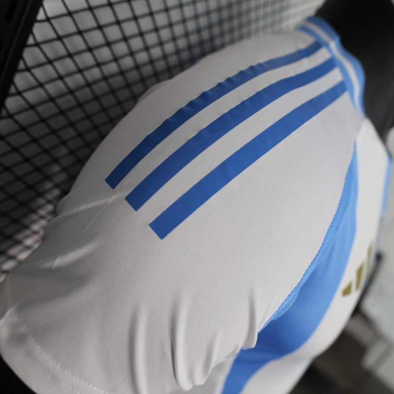 Camisa Oficial Argentina Home  - Campeã Mundial (Adidas) VERSÃO JOGADOR
