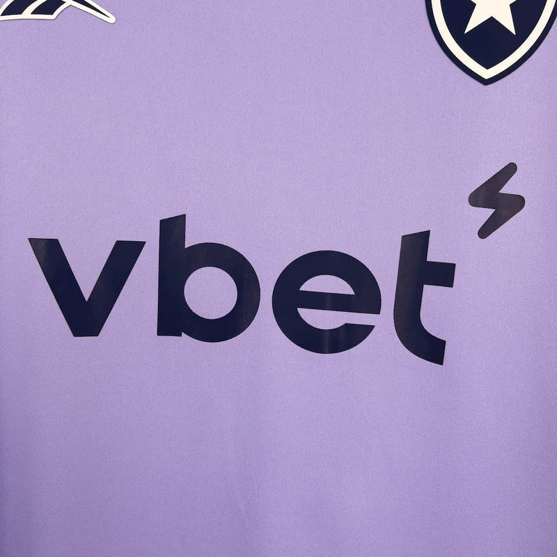 Camisa Botafogo Third 2025 2026 Oficial Reebok Lilás Roxo Vbet