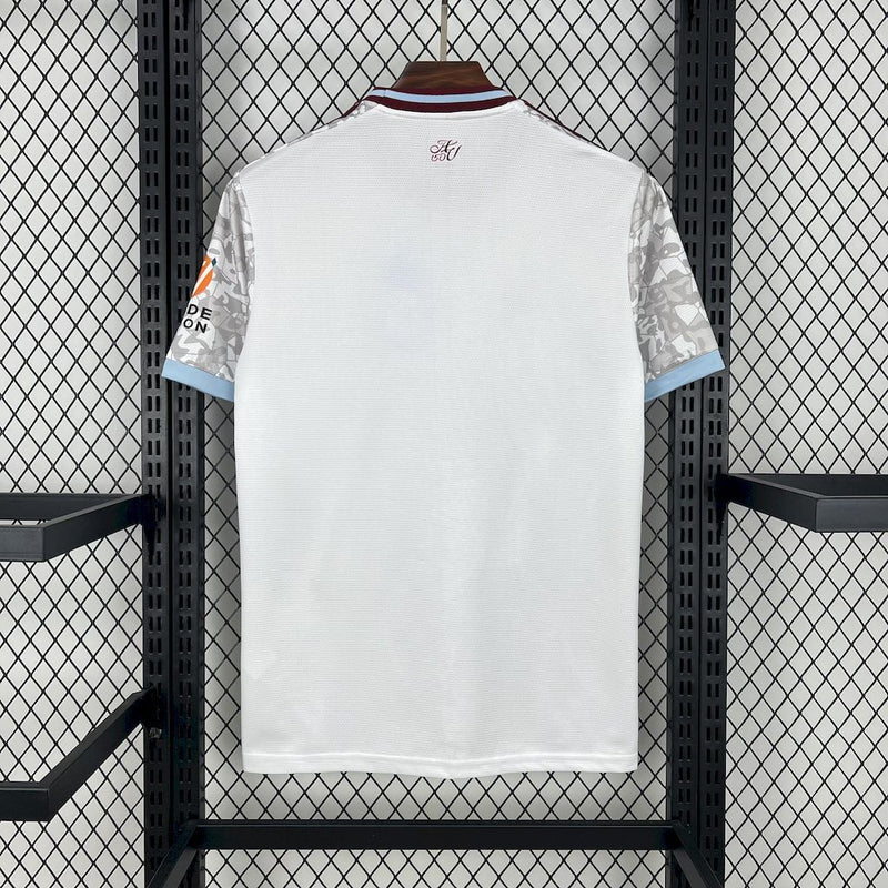 Camisa Aston Villa Away 2025/2026 - Edição Camuflada Versão Torcedor Pro Masculina