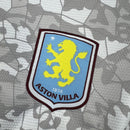 Camisa Aston Villa Away 2025/2026 - Edição Camuflada Versão Torcedor Pro Masculina