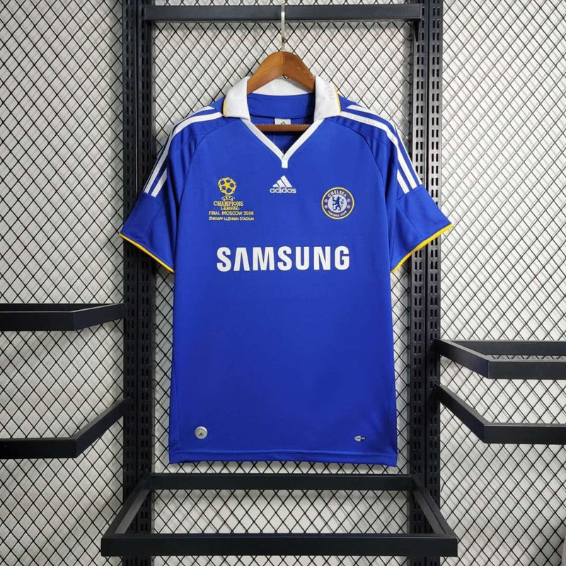 Camisa Chelsea Home 2008/2009 - Final de Moscou 2008