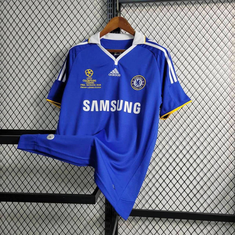 Camisa Chelsea Home 2008/2009 - Final de Moscou 2008