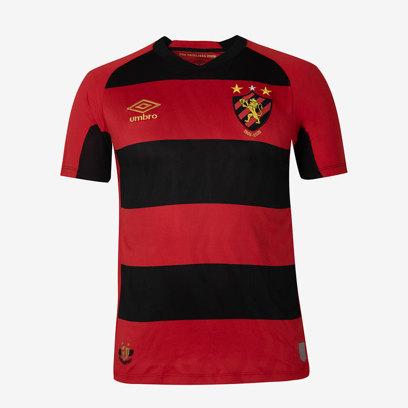 CAMISA DO SPORT RECIFE 2025 PRETO E VERMELHO