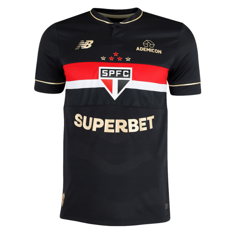 CAMISA DO SÃO PAULO 25/26 PRETO