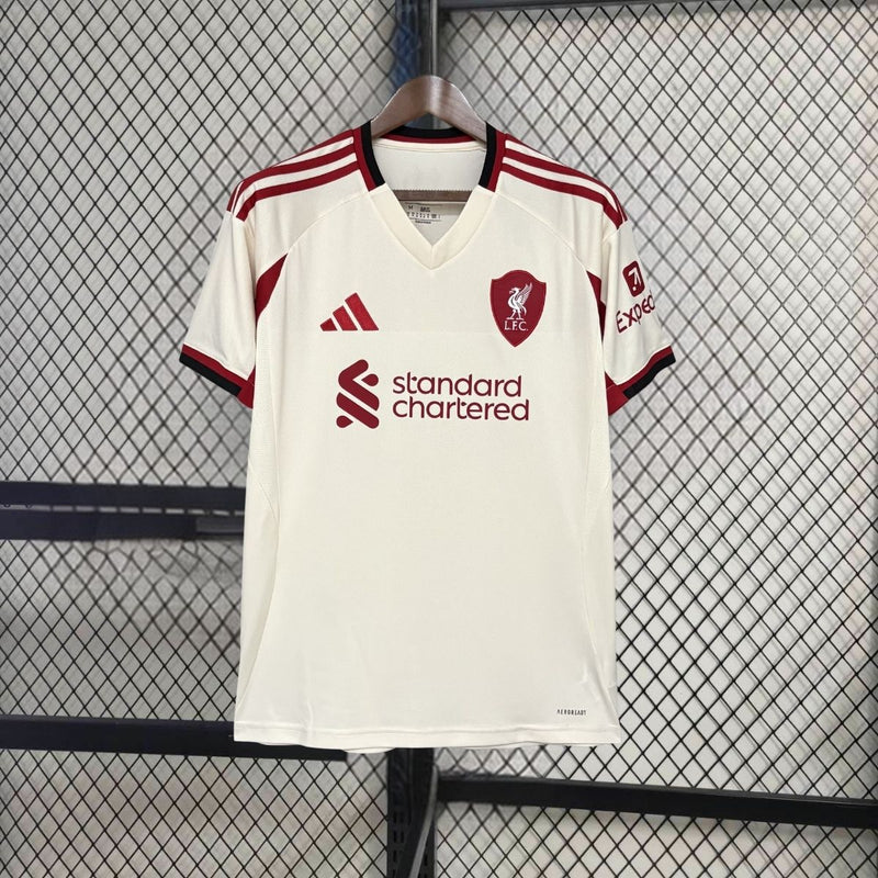 Camisa Liverpool FC Third/Away 2025/2026 Adidas: Elegância e Tradição! Versão Torcedor Pro Masculina