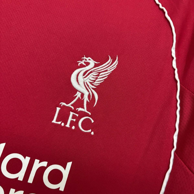 Camisa Liverpool  2025/2026 - Manga Longa Adidas Versão Torcedor Pro Masculino