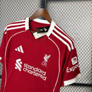 Camisa Titular do Liverpool FC para a Temporada 2025/2026. Adidas.! Versão Torcedor Pro Masculina