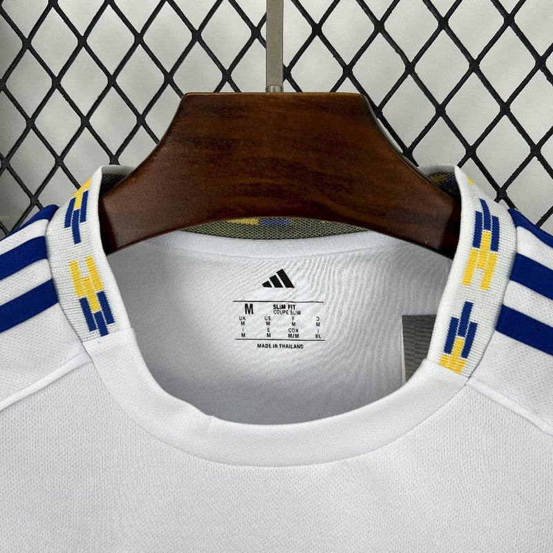 Camisa Home Leeds United 2025/2026 - Edição Red Bull Versão Torcedor Pro Masculina