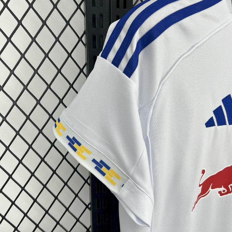 Camisa Home Leeds United 2025/2026 - Edição Red Bull Versão Torcedor Pro Masculina