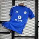 Camisa Oficial Home do Leicester City FC para a temporada 2024/2025, fabricada pela Adida s.