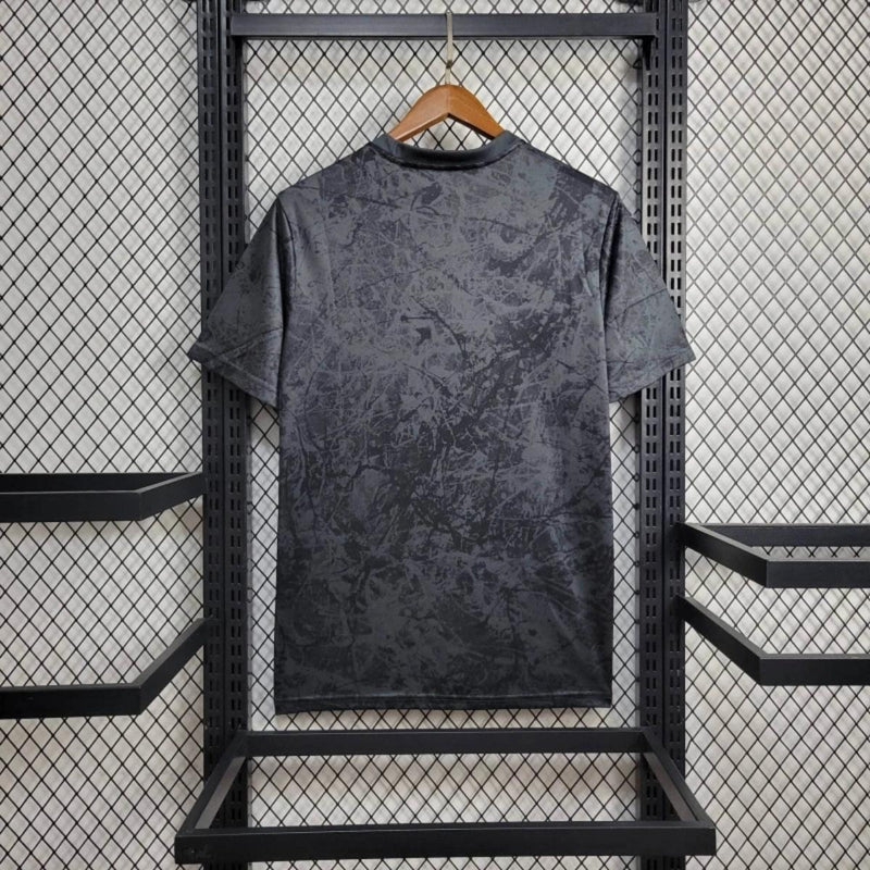 Camisa Alternativa Manchester United Adidas - Grafite/Amarelo