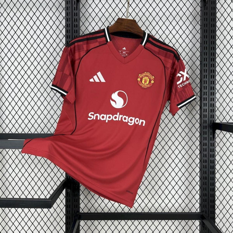 Camisa Home Manchester United 2025/2026 Adidas - Edição Torcedor