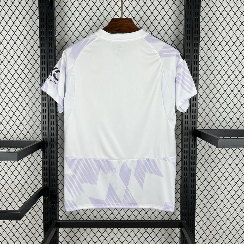 Camisa Third Manchester United 2025/2026 Adidas - Lilás e Branco