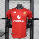 Camisa Home Manchester United 2025/2026 Adidas - VERSÃO JOGADOR