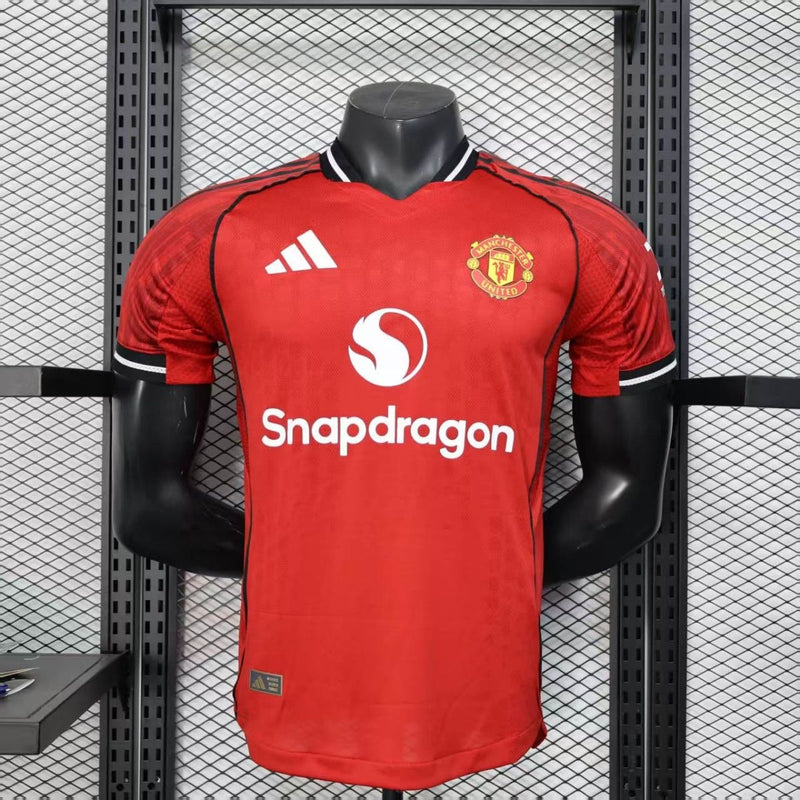 Camisa Home Manchester United 2025/2026 Adidas - VERSÃO JOGADOR
