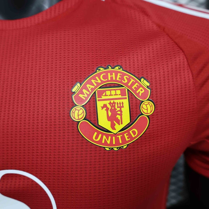 Camisa Adidas Manchester United Home 2025/2026 - Versão Jogador (HEAT.RDY)