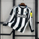 Camisa Newcastle Home 25/26 Manga Longa Listrada Adidas | Clássico Geordie