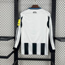 Camisa Newcastle Home 25/26 Manga Longa Listrada Adidas | Clássico Geordie