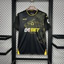 Camisa Wolverhampton Wanderers Away 24/25 Preta SUDU | Design Lobo