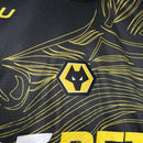 Camisa Wolverhampton Wanderers Away 24/25 Preta SUDU | Design Lobo