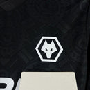 Camisa Wolverhampton Wanderers Away/Third 25/26 Preta SUDU | Estilo Blackout