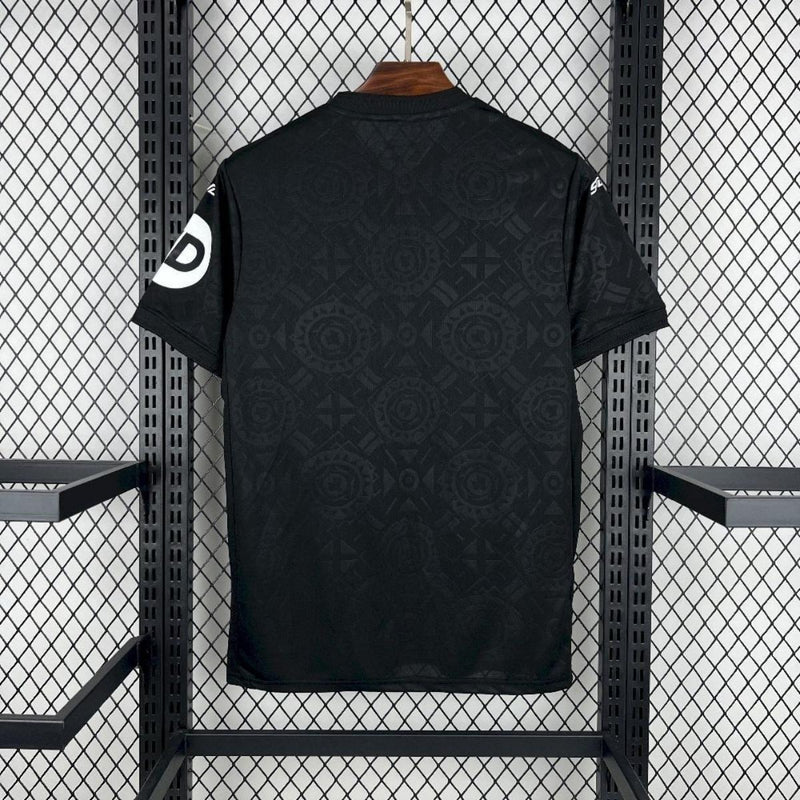 Camisa Wolverhampton Wanderers Away/Third 25/26 Preta SUDU | Estilo Blackout