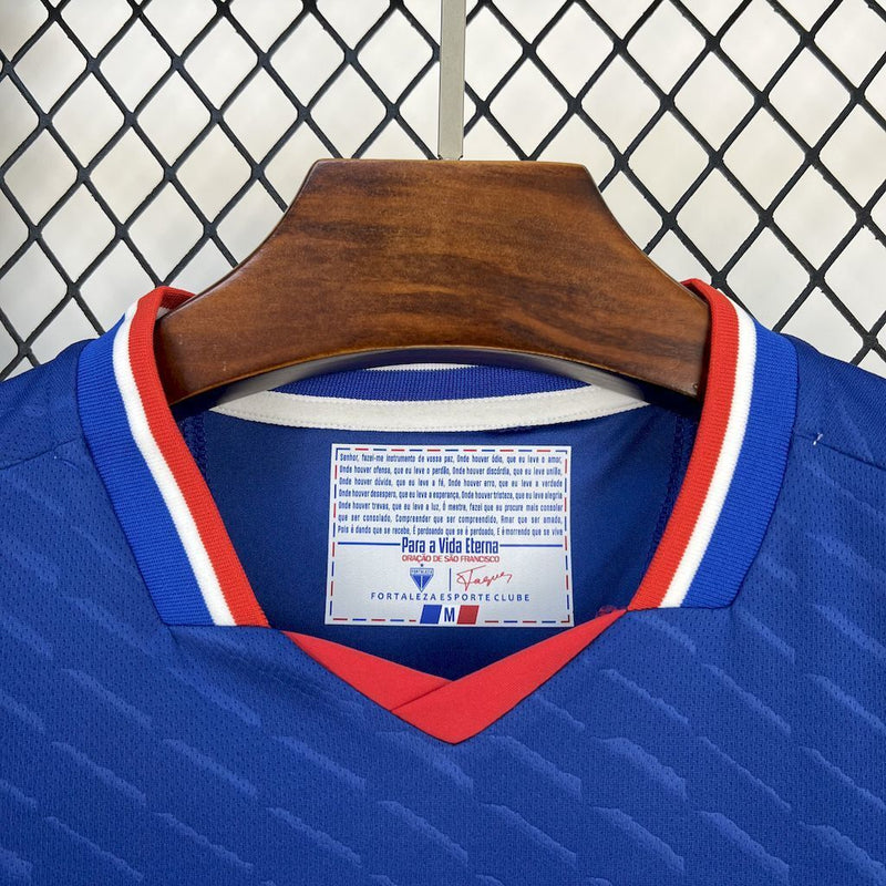 Camisa Fortaleza I Oficial 2025/2026 "Tradição" Masculina Volt Sport | Listrada Tricolor. Versão Torcedor Pro